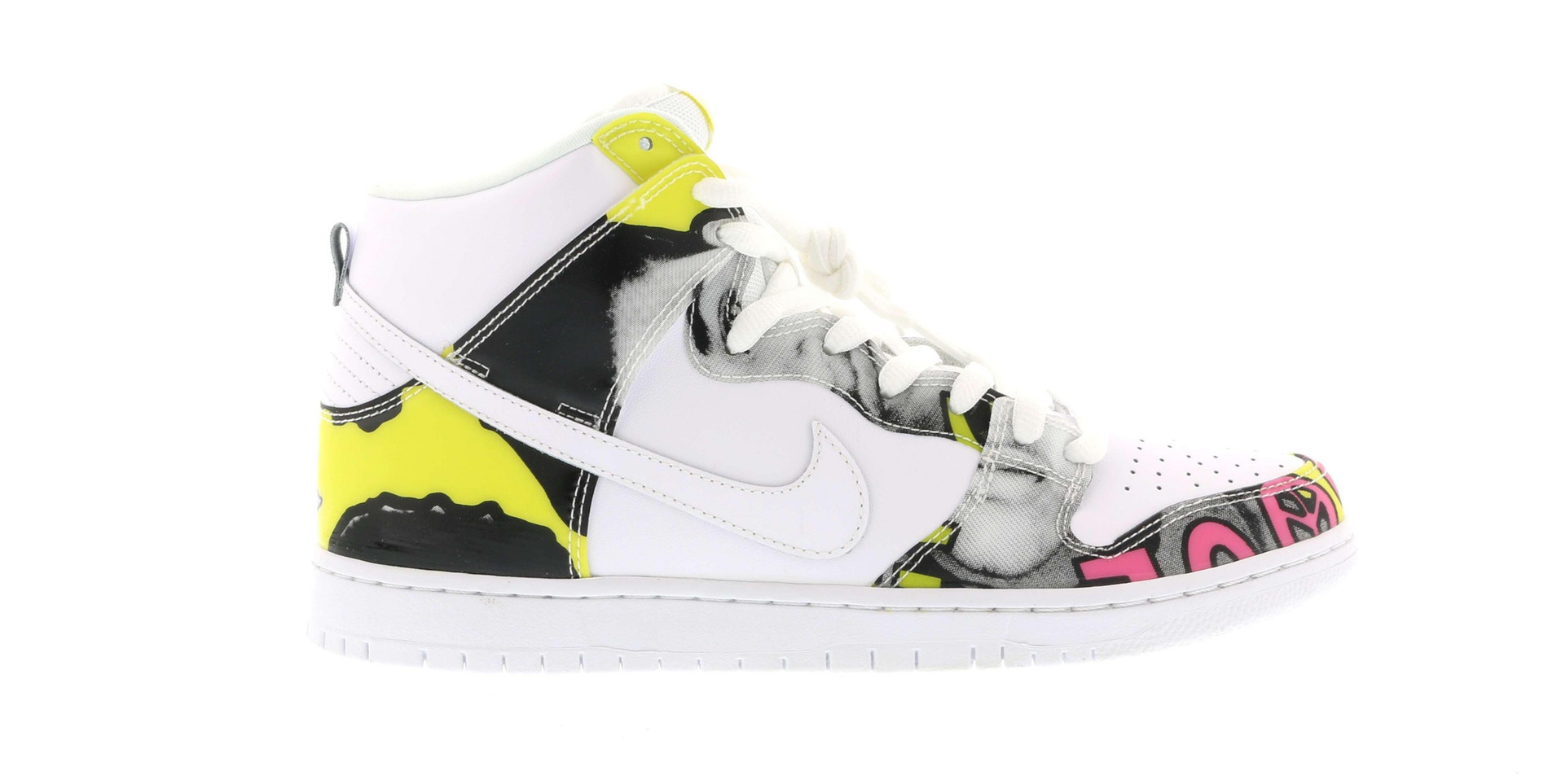 Men's Nike SB Dunk High De La Soul (2015) Sneakers in White/Firefly | StockX