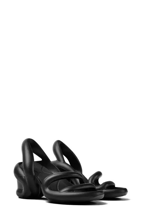 Camper Kobarah Slingback Sandal in Black at Nordstrom, Size 38 | Nordstrom