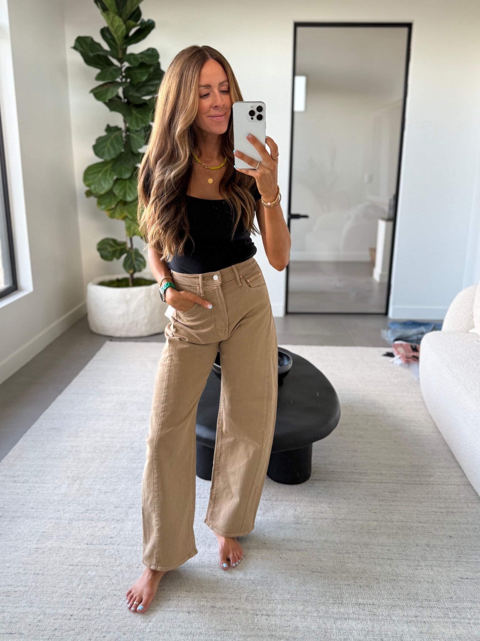 Thursday through Sunday- use code KAILEE20 for 20% off your Anthro order of $100+!! These jeans are my new fav!