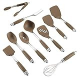 Anolon Tools Set/Nonstick Nylon Cooking Utensils/Kitchen Gadgets Includes Spoons, Turners, Ladle, Me | Amazon (US)