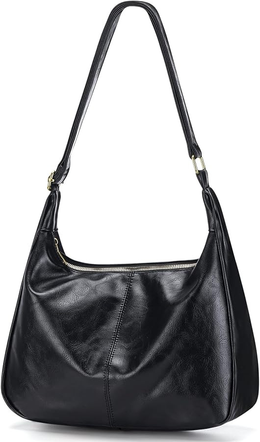 Sightor Hobo Bags for Women Leather Slouchy Bag Ultra Soft Vegan Purse Vintage Shoulder Bag Trend... | Amazon (US)