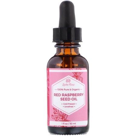 Leven Rose 100% Pure & Organic, Red Raspberry Seed Oil, 1 fl oz (30 ml) | Walmart (US)