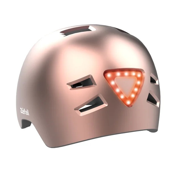 Zefal Rose Gold Light-Up Lightweight Adult Bike Helmet (Ages 14+, Unisex) | Walmart (US)