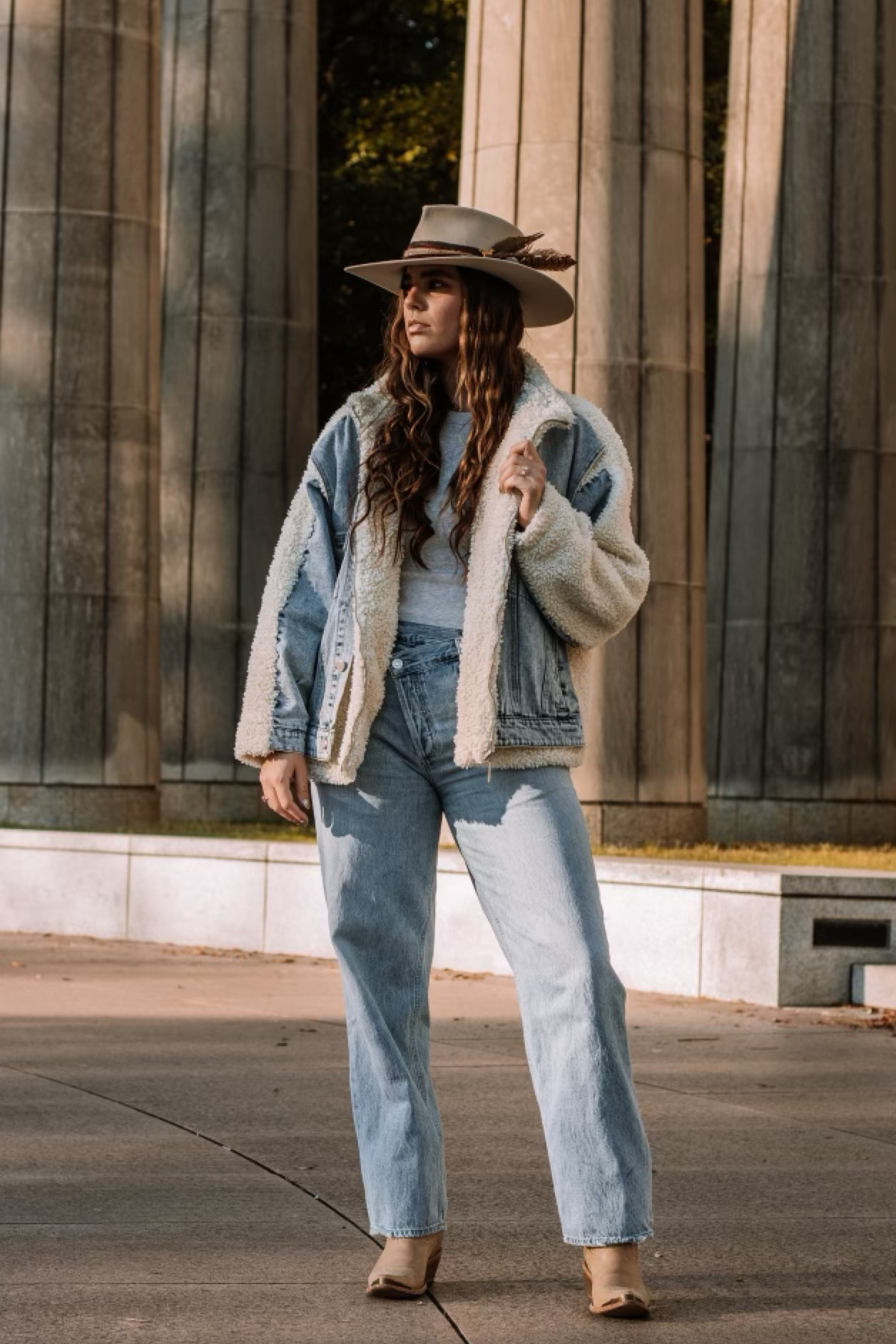 Criss Cross Upsized Jean in Wired curated on LTK