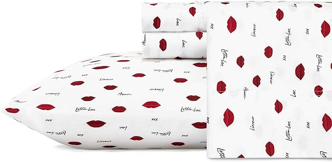 Betsey Johnson - King Size Sheet Set, Ultra-Soft Bedding with Smooth & Breathable Feel, Deep Pock... | Amazon (US)
