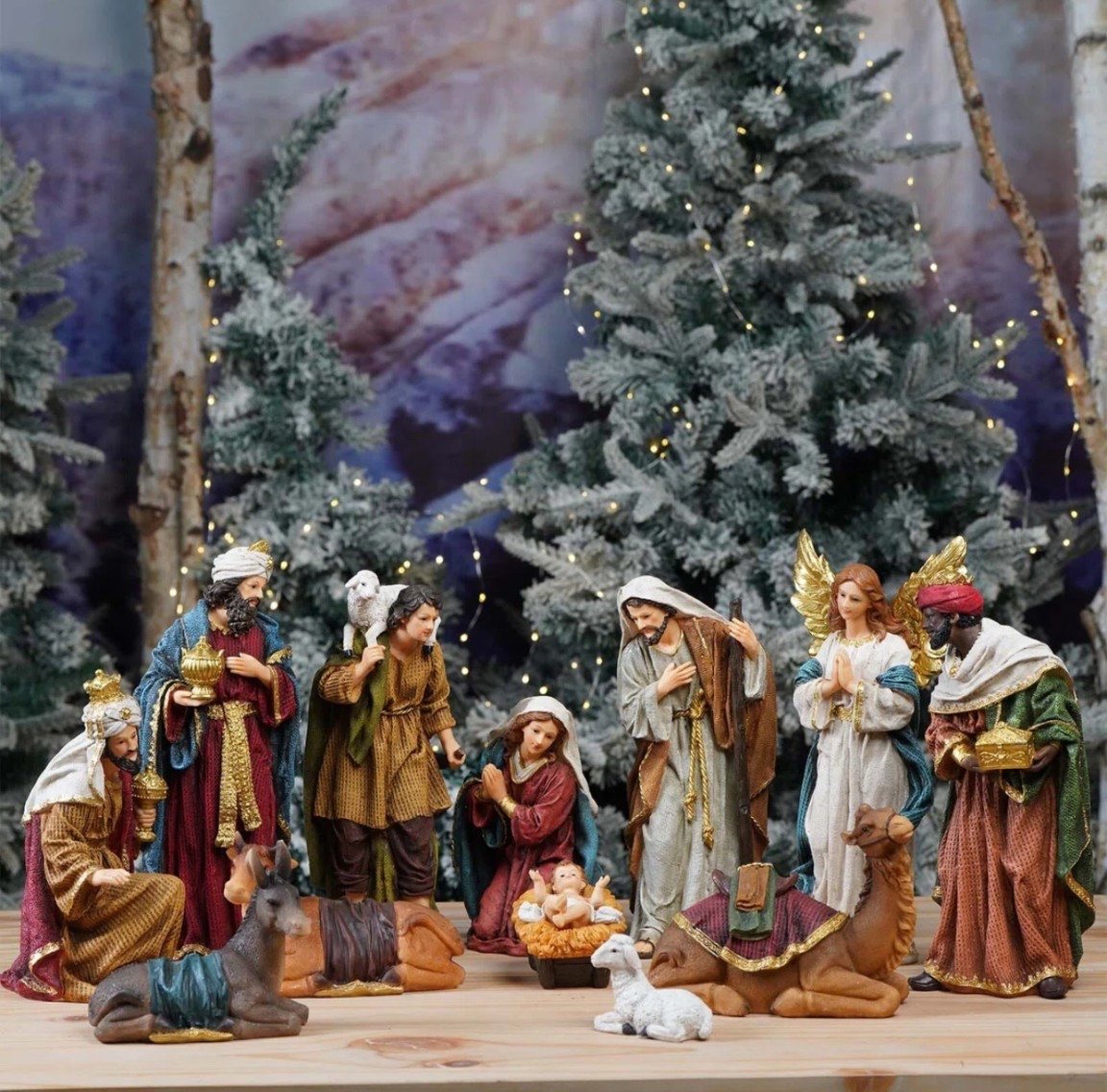 Selection of nativity sets — handcrafted and classic designs for Christmas decorating. The perfect gift! Ideal for mantels, tabletops, or holiday displays to create a warm and festive home atmosphere. Nativity sets are my favorite way to add a meaningful, cozy touch to Christmas décor 🤍 

#LTKHoliday #LTKGiftGuide #LTKSeasonal