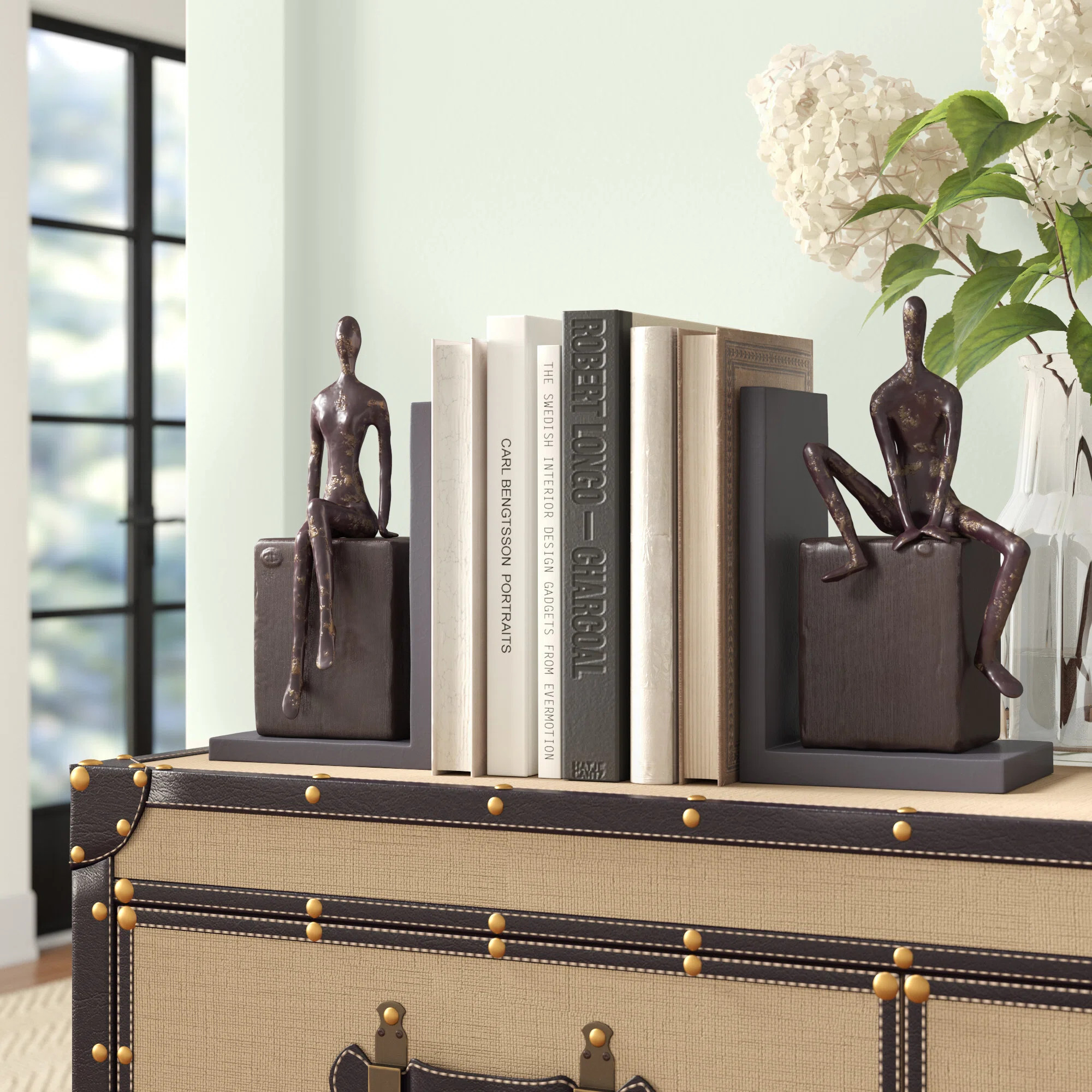 Andover Mills Wurth Non-skid Bookends & Reviews | Wayfair | Wayfair North America