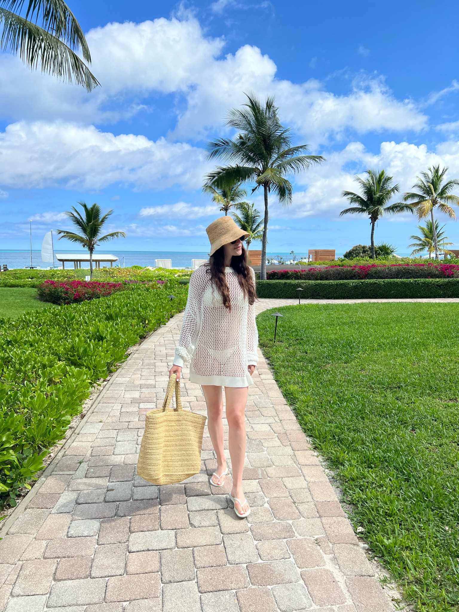 Beach day outfit 💛 I sized up one in the coverup! And can never go wrong with a pair of havaianas

Sandals, white dress, summer dress, swimsuit, coverup, beach hat

#LTKSwim #LTKStyleTip #LTKSeasonal