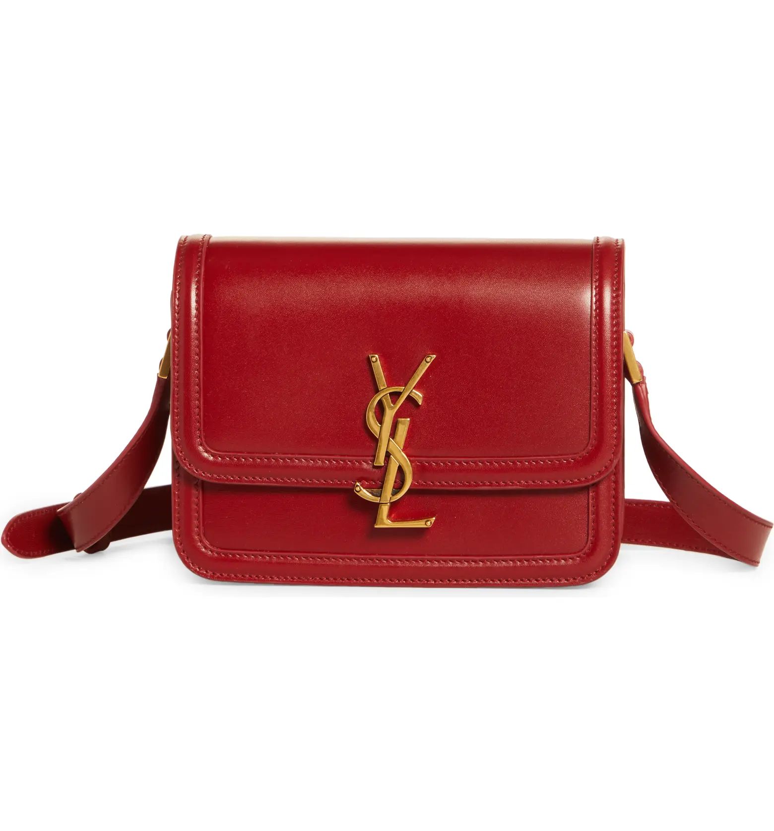 Saint Laurent Small Solferino Leather Shoulder Bag | Nordstrom | Nordstrom