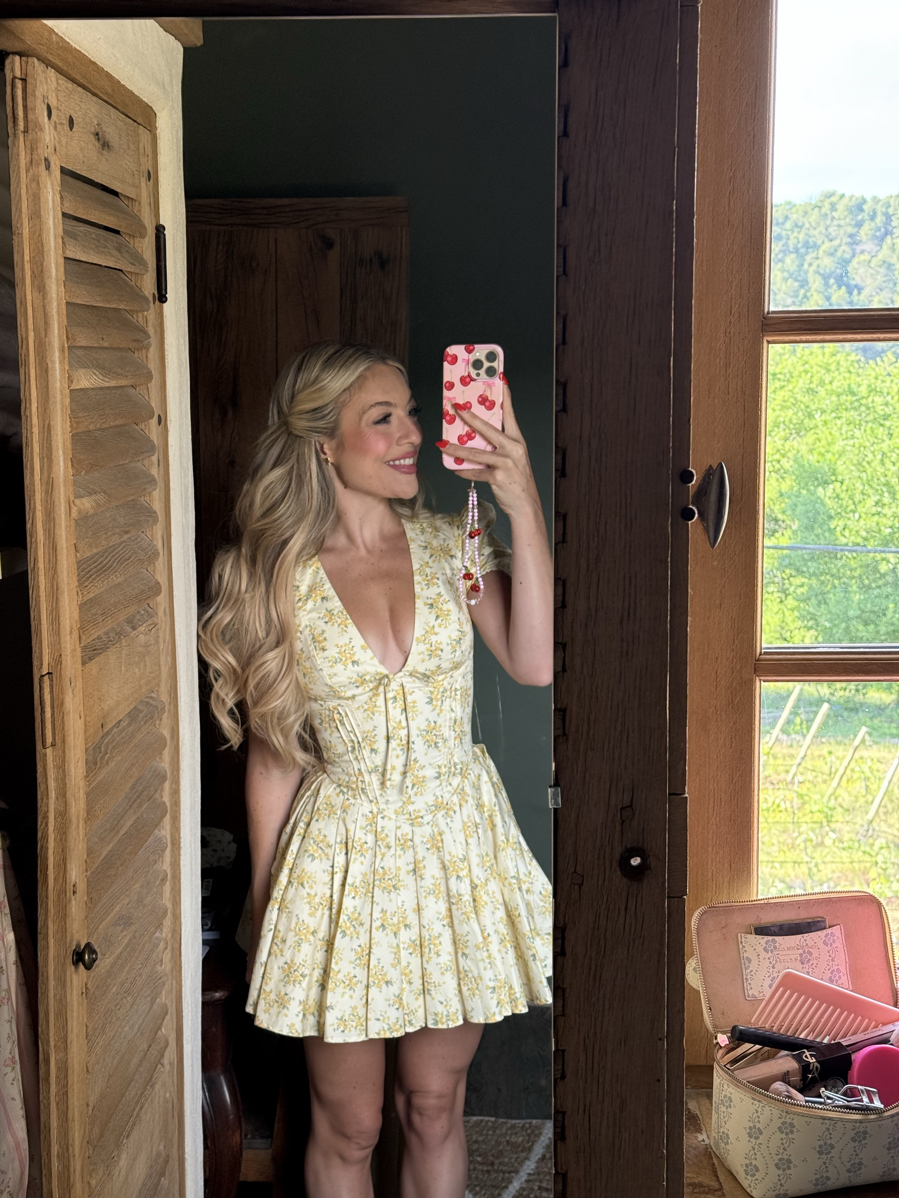 House of cb short yellow sundress runs slightly small I’m wearing size xs 🌼 

#LTKParties #LTKWedding #LTKSeasonal