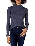 Rachel Pally Women's Metallic Rib ADA TOP, AZULON/Silver, L | Amazon (US)
