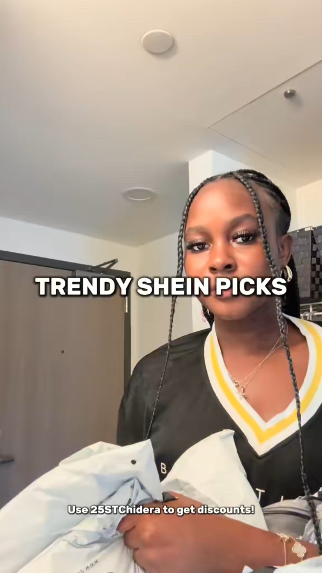 Stay trendy Shop SHEIN
Stay tuned for the trendiest by searching and following 
#SHEINtrends #ad #SHEINforAll 
Use 25STChidera to get discounts!
@shein_us @sheinofficial 
-
#SHEINtrends #ad #SHEINforAll 
-