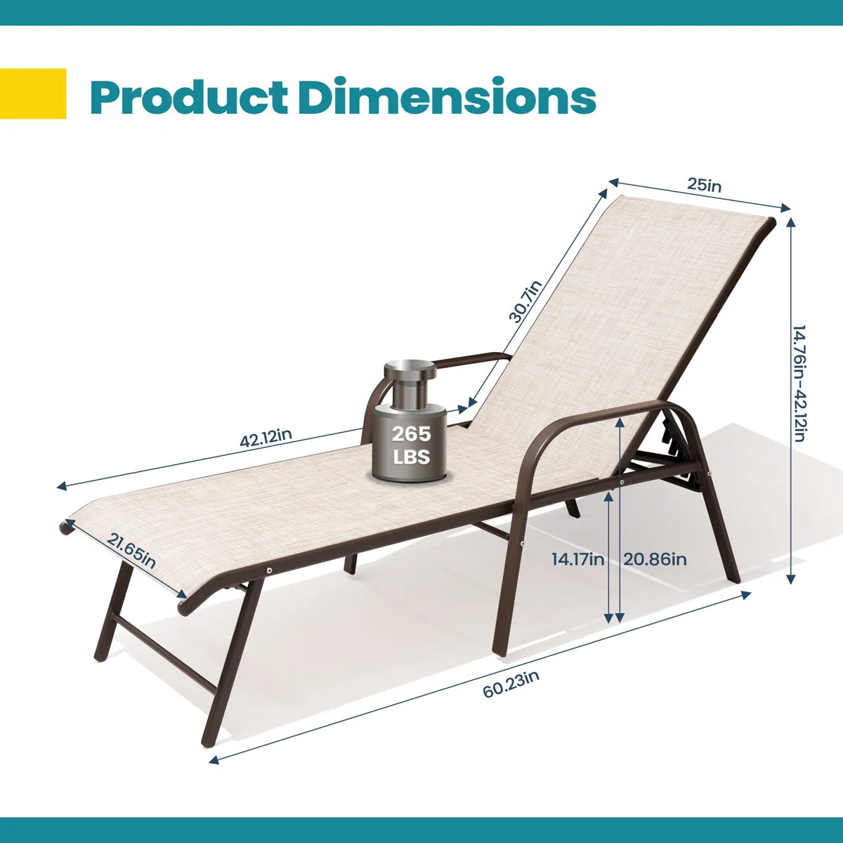 Guyden Outdoor Aluminum Chaise Lounge (Set of 2) | Wayfair North America