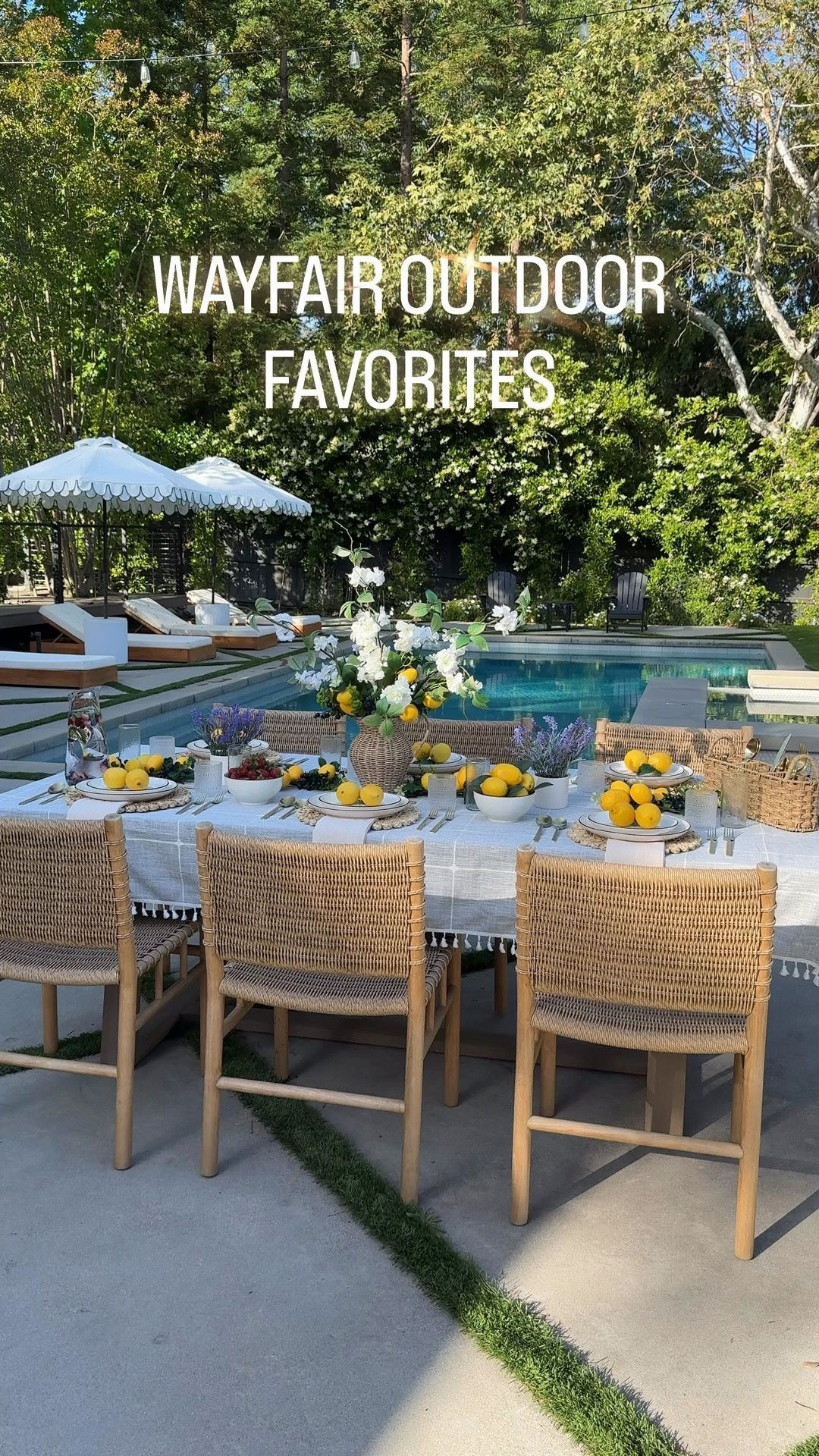#ad I cannot believe it’s almost summer! Outdoor entertaining season has already started in LA and these are all my favorite outdoor pieces. I always find the best Designer looks for less on Wayfair!

#WayfairPartner, #Wayfair, @Wayfair  

#LTKSaleAlert #LTKHome