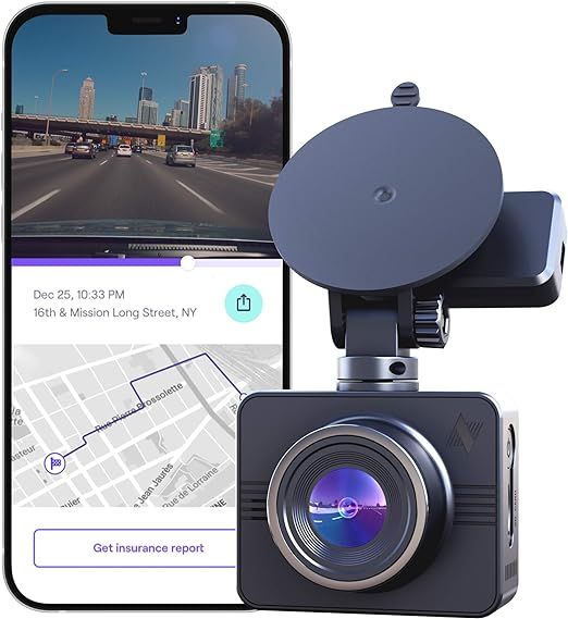 Nexar Beam GPS Dash Cam | HD Front Dash Cam | 2022 Model | 32 GB SD Card Included | Unlimited Clo... | Amazon (US)