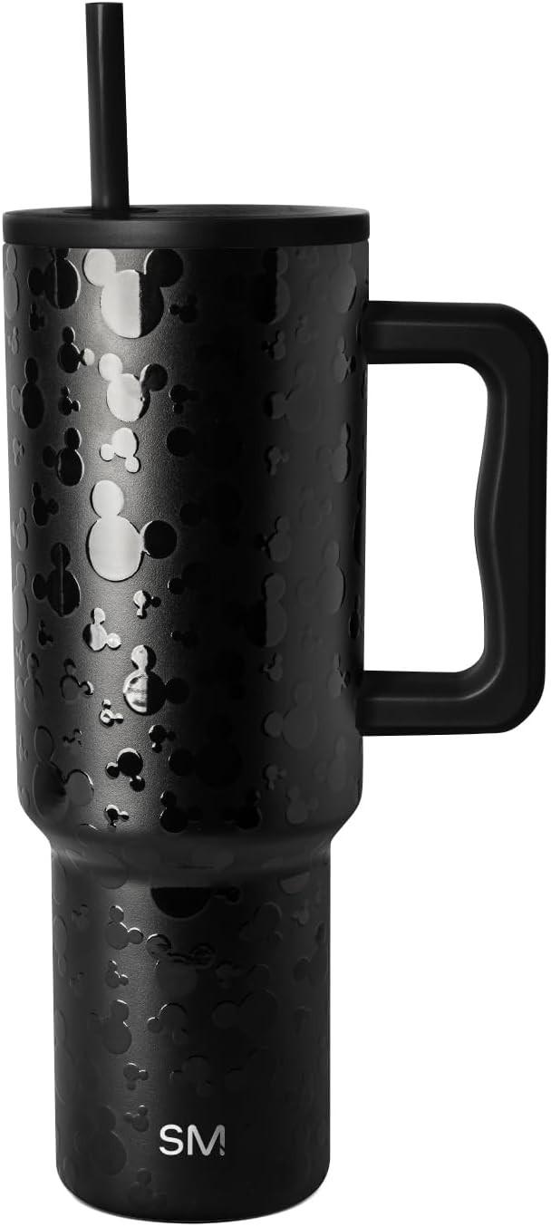 Simple Modern Disney 40 oz Tumbler with Handle and Straw Lid | Insulated Reusable Stainless Steel... | Amazon (US)