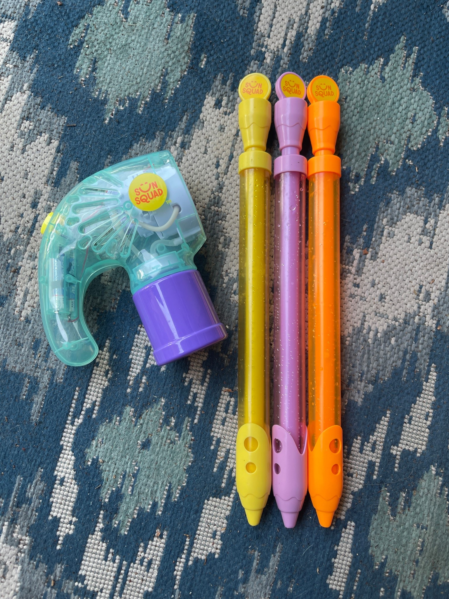 Toddler outdoor summer essentials!!! This bubble blaster is FULL ON fun and the water blasters come in a pack of 6! Easy for little hands to fill and use

#LTKSummerEdit #LTKFamily #LTKKids