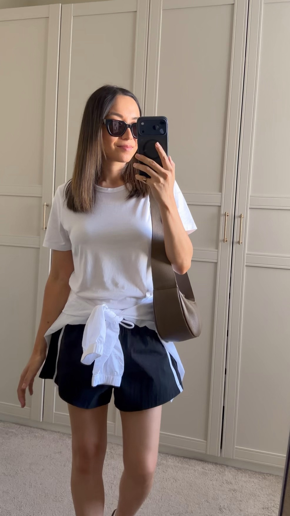 Lightweight off-duty casual staples/activewear - 50% off your purchase at @gap! 

Gap tee small, also love their Pima tee linked for a thicker option
Gap track shorts - sized up to small (I size up for all shorts)

#gappartner #howyouweargap |

#LTKSaleAlert #LTKootd #LTKSeasonal