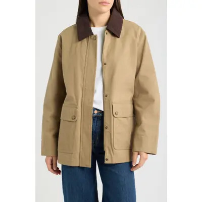 Pendleton Cascades Canvas Barn Coat in Old Oak at Nordstrom, Size X-Small | Nordstrom
