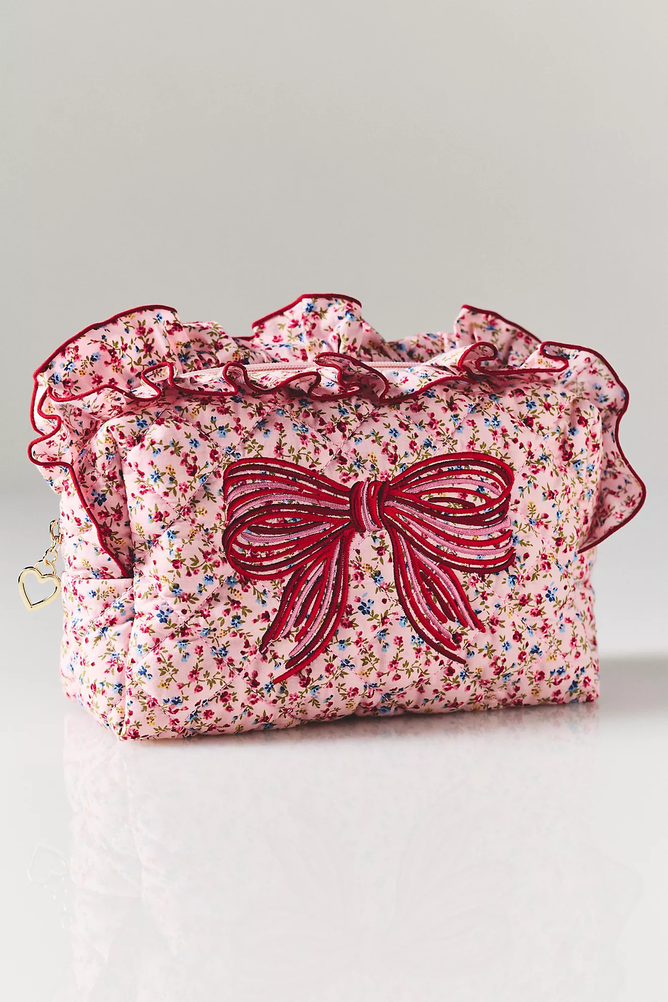 Shiraleah Valentines Bow Cosmetic Bag | Anthropologie (US)