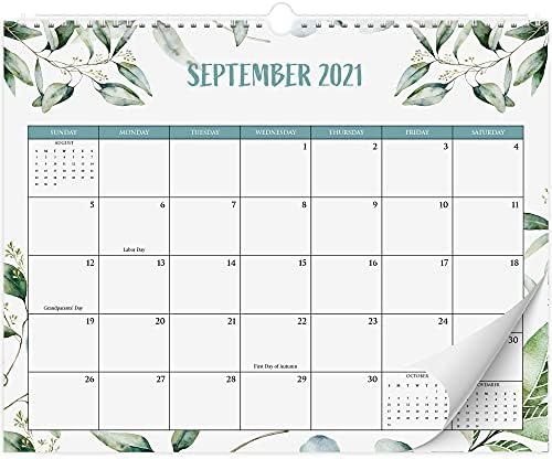 Aesthetic Greenery Wall Calendar - The Perfect Monthly Calendar for Easy Planning - Runs from Jun... | Amazon (US)
