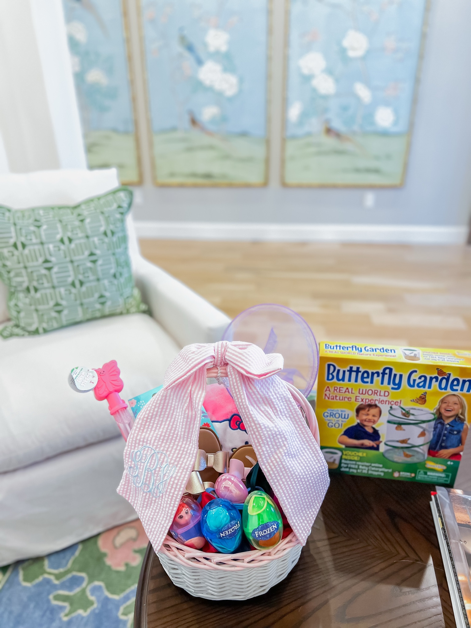 Sharing some last minute Easter basket ideas. 🐣 🐰 This year I focused on mostly getting things she’ll need for summer like a swimsuit, towel, sandals and some fun activities like bubbles, a butterfly net and a butterfly garden  

#LTKKids #LTKFindsUnder50 #LTKFamily