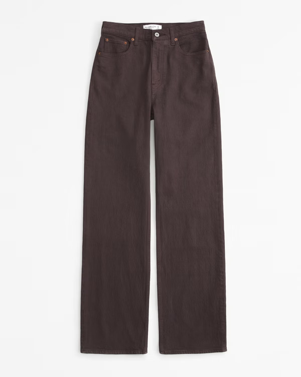 Women's High Rise 90s Relaxed Jean | Women's Bottoms | Abercrombie.com | Abercrombie & Fitch (US)