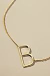 Block Letter Monogram Necklace | Anthropologie (US)