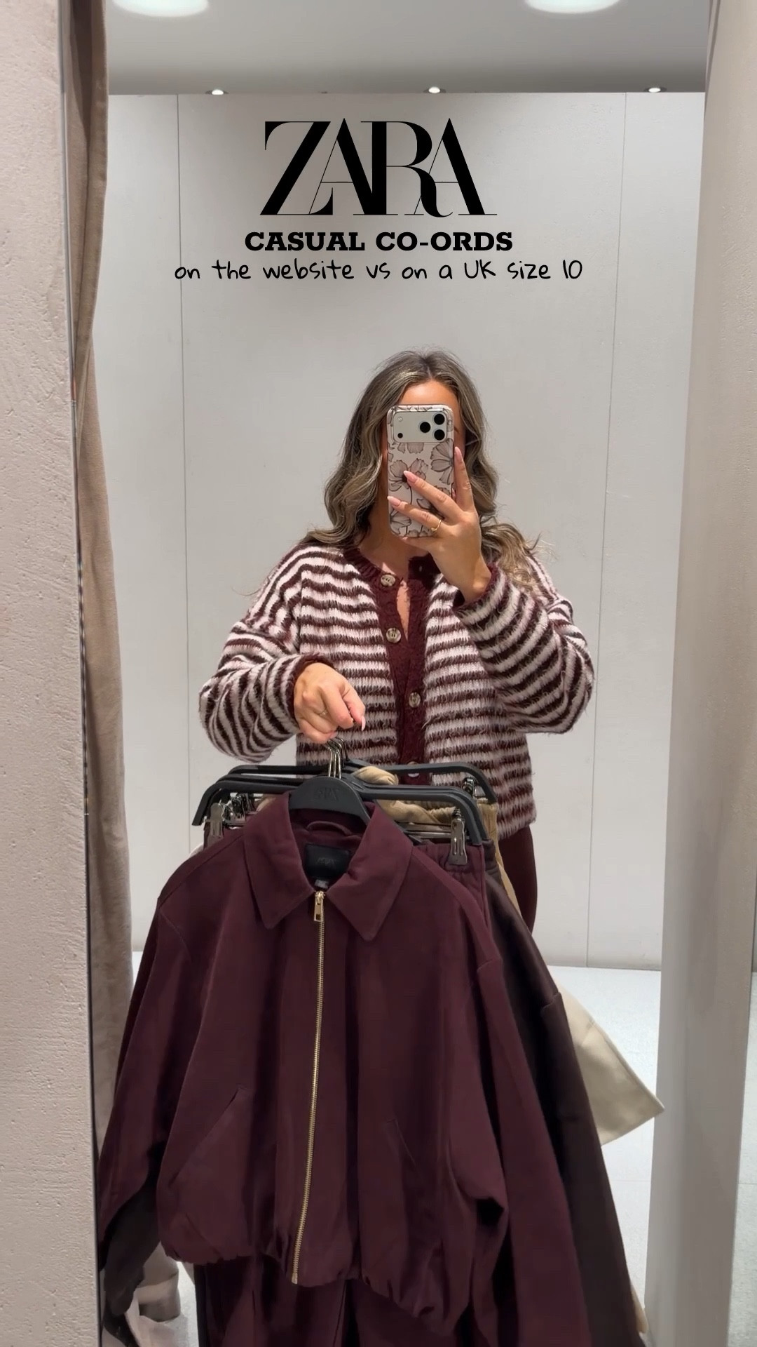 ZARA CO-ORDS TRY ON HAUL 🤎✨

I’m a UK size 10, 5ft4 and I’m wearing the following sizes;
Co-ord 1 - small in both  
Co-ord 2 - medium top, small bottoms
Co-ord 3 - medium in both (could go for a small in the top)
Co-ord 4 - medium trousers, small top
Co-ord 5 -small top, medium trousers 
Co-ord 6 - medium in both (could go for a small in the top)

loungewear, co-ords, tracksuit, comfy outfit, Zara try on haul, Zara haul, 

#LTKuk #LTKwinter #LTKstyletip