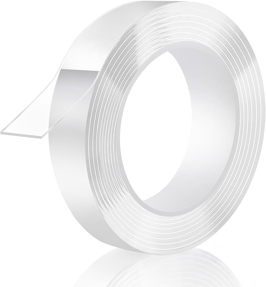 Double Sided Tape Heavy Duty, Removable Nano Adhesive Tape, 1" x 16.5FT | Amazon (US)