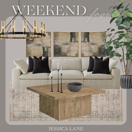 My favorite furniture and home decor finds of the weekend.Living room furniture, coffee table, neutral sofa, neutral rug, neutral home, framed art, chandelier, decorative accents, Amazon home decor

#LTKHome #LTKStyleTip #LTKSeasonal