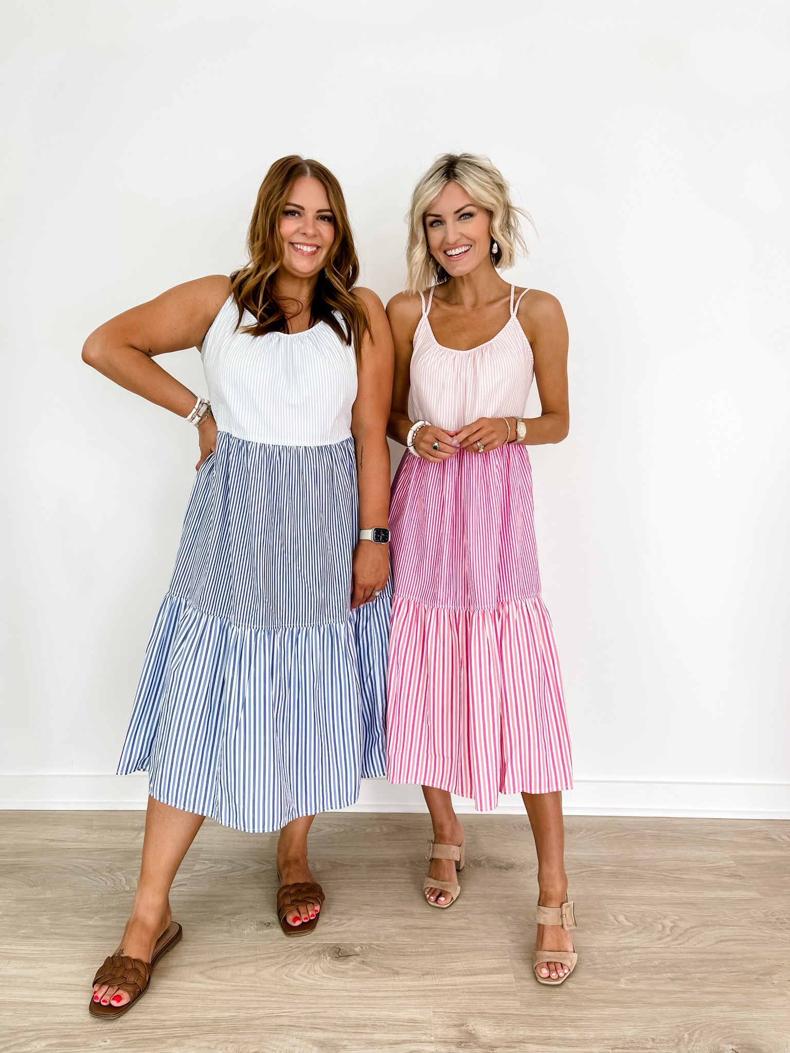 I am loving this Walmart midi dress! I am wearing an XS and Nichelle is in an XL! The fit is true to size 🙌

Loverly Grey, under $50, summer dress 

#LTKstyletip #LTKunder50 #LTKFind