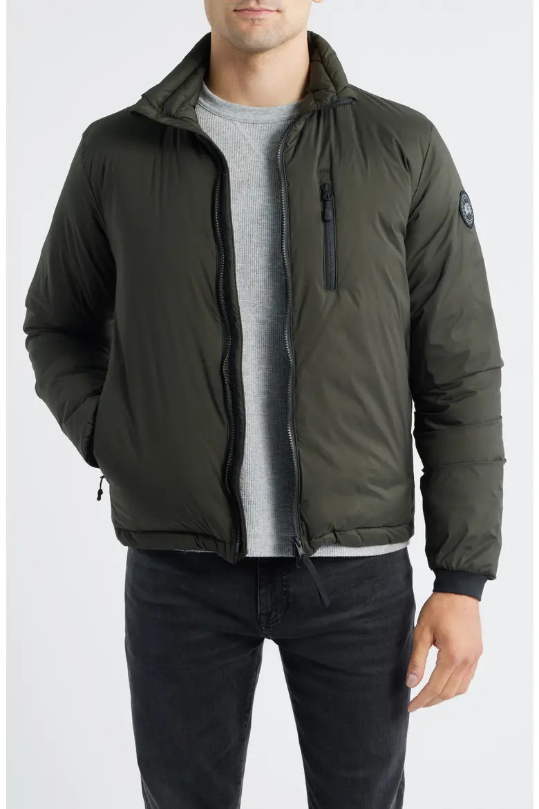 Canada Goose Lodge Packable 750 Fill Power Down Jacket in Coastal Grey-Gris Ctier at Nordstrom, Size Medium | Nordstrom