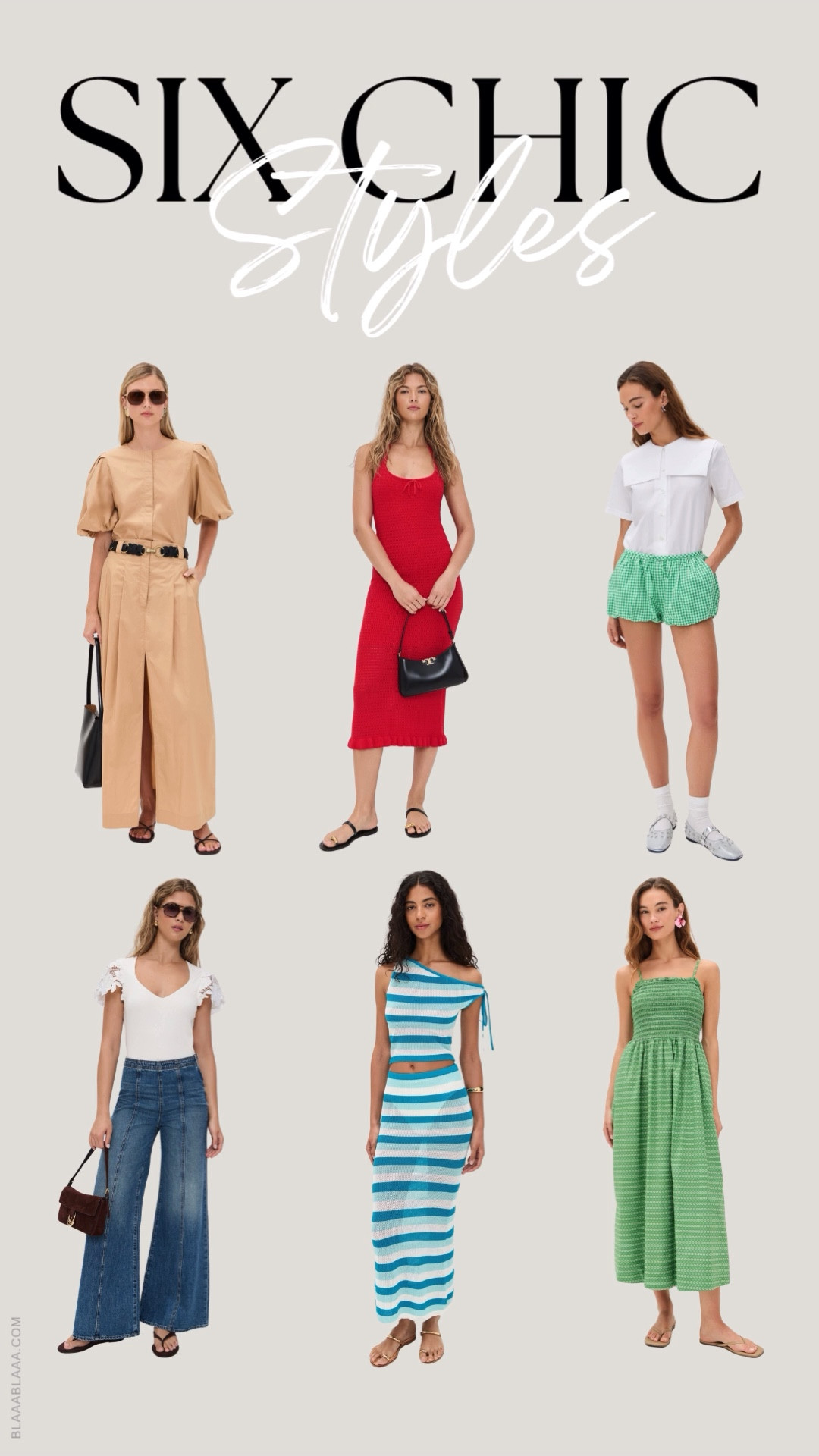 6 Chic Styles 130625 | BlaaaBlaaa

Hope you enjoyed watching this one and DON'T FORGET to hit that like button, leave a nice little comment and, if you're feeling daring enough, subscribe to the channel ... and follow us on INSTAGRAM too @blaaagram ...

#LTKworkwear #LTKVideo #LTKstyletip