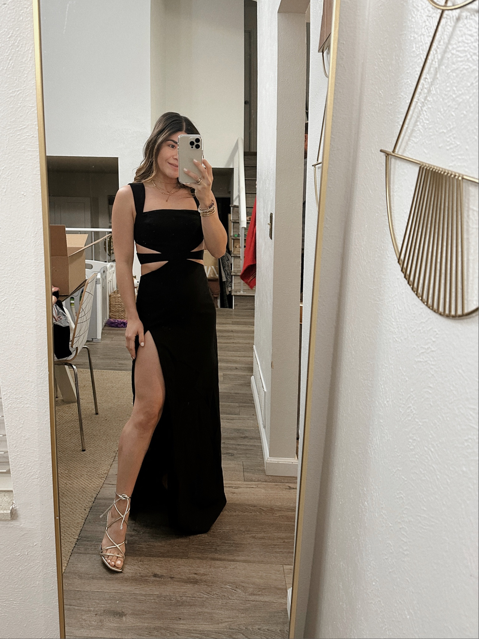 Revolve best sale black gown