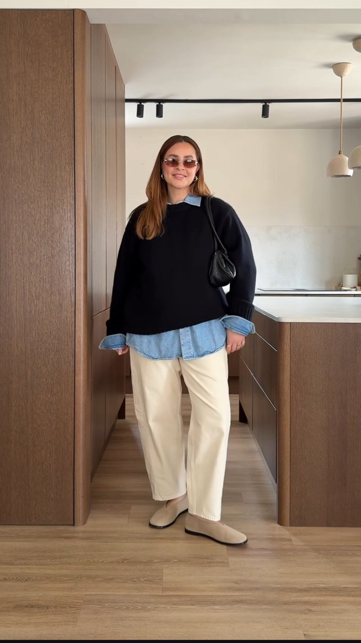 DAY 15 of dressing my midsize body in 2026 - S P R I N G is my favourite season 🌼…

The time of year when double denim takes front and centre stage!! 👖 

This series I’ll be styling my midsize body - comfy - cosy using items I already own with the occasional new addition. I’ll link everything I can including dupes! 

Some items in my content could be gifted *
Asos loafers * 

#midsizefashion #styling #curves #easyoutfits #spring 

Curvey body - midsize fashion - midsize body - OOTD - easy outfits -  easy everyday style - Daily outfit inspiration - Effortless everyday style - Minimal chic outfits -  mum outfit ideas - Capsule wardrobe inspo - Elevated basics - Casual chic looks - Smart casual outfits - Reallife style inspiration - Easy everyday outfits - Working mum - Simple styling tips - mum style

#LTKmidsize #LTKuk #LTKspring