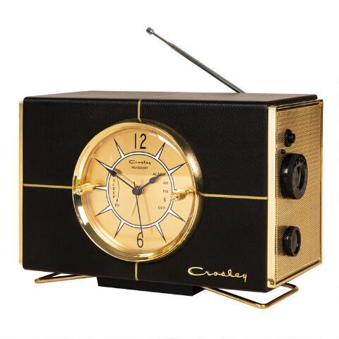 Crosley Lewis Retro AM FM Bluetooth Radio | World Market