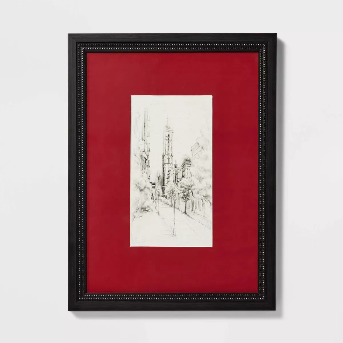 18" x 24" Vintage City Sketch Framed Under Plexi - Threshold™ designed with Studio McGee | Target