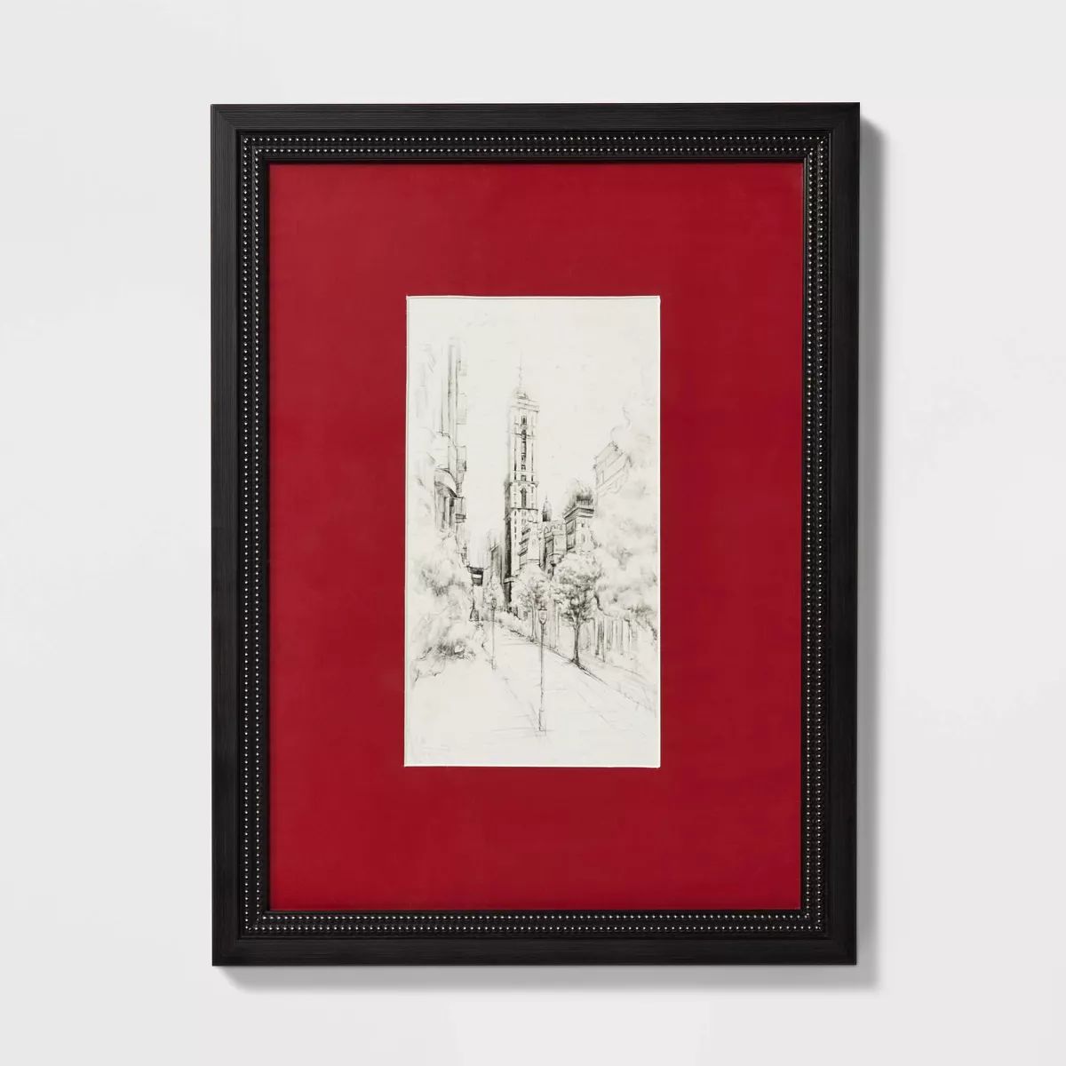 18" x 24" Vintage City Sketch Framed Wall Art - Threshold™ designed with Studio McGee | Target