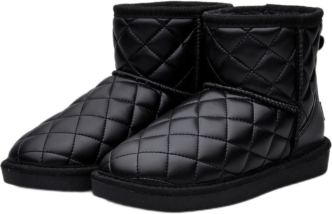 Weestep Women's Classic Faux Fur Slip On Winter Ankle Snow Boots | Amazon (US)