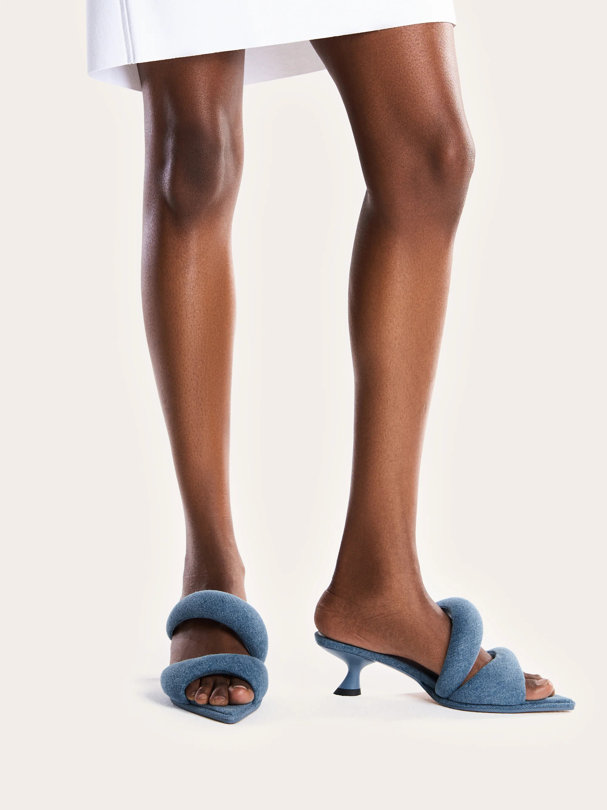 Sara Mule Denim - Blue | JW PEI US