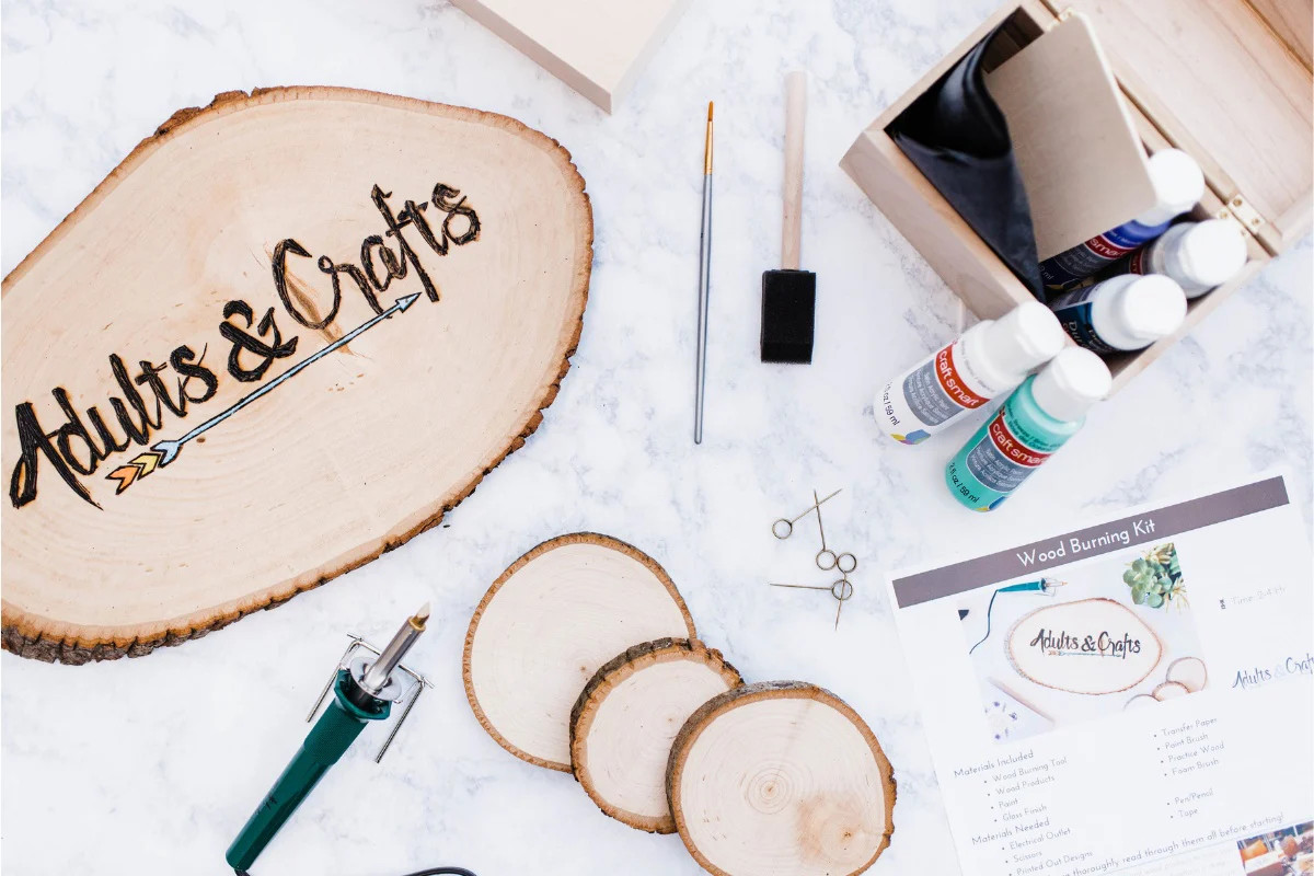 Adult Craft Subscription Box | The Adults & Crafts Crate - Cratejoy | Cratejoy