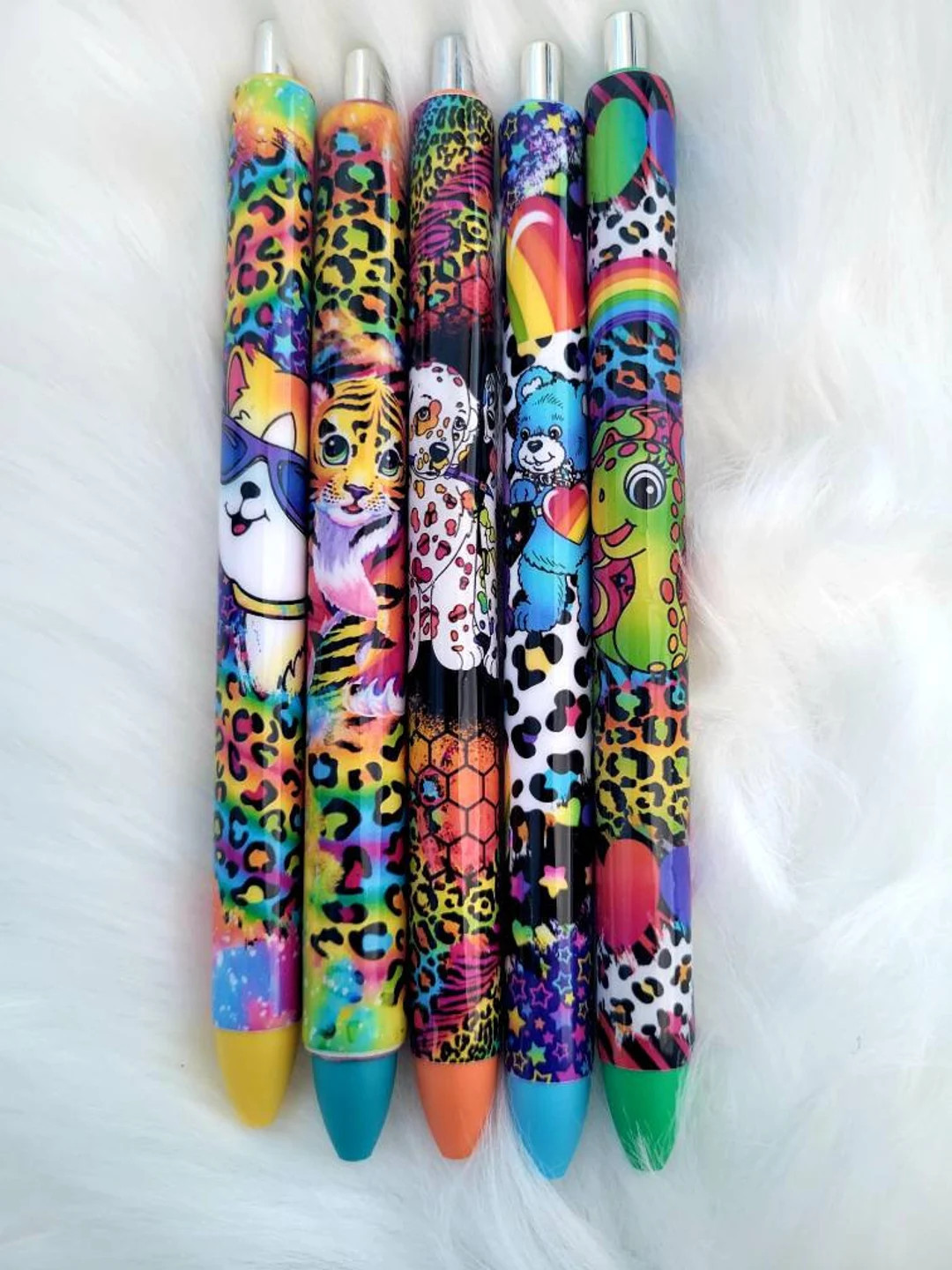 Custom LF Pen Inspired Pen | Glitter Pen | Refillable Pen | Custom Design | Lisa Frank Inspired |... | Etsy (US)