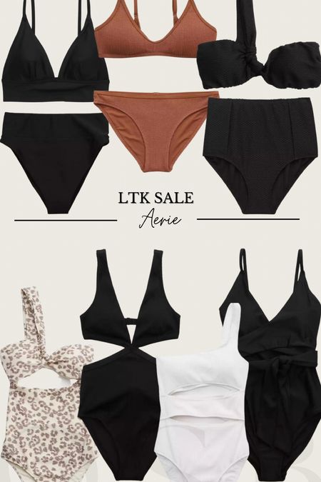 Aerie swim favorites on sale! 

#LTKSale #LTKswim #LTKFind
