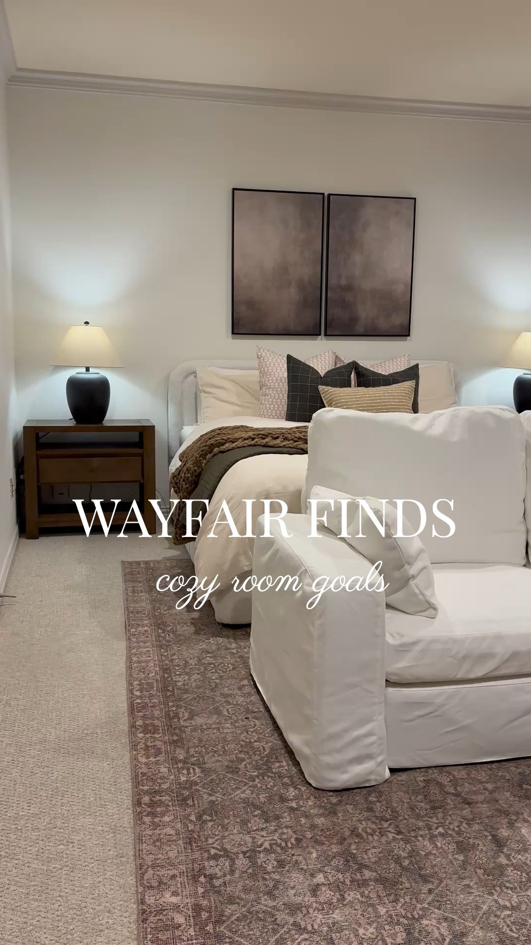 This cozy bedroom is all about warm layers, soft textures, and timeless pieces that make you want to slow down 🤎

Even better? Wayfair’s Presidents’ Day Clearance Sale is happening now with up to 70% OFF + fast & free shipping on orders over $35 ✨

Shop all my Wayfair favorites linked here on LTK before these deals end!
@Wayfair #Wayfair #AD #WayfairPartner


#LTKHome #LTKSaleAlert