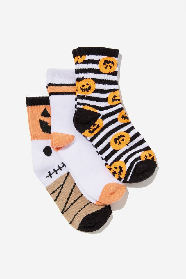 Kids 3Pk Crew Socks | Cotton On (ANZ)