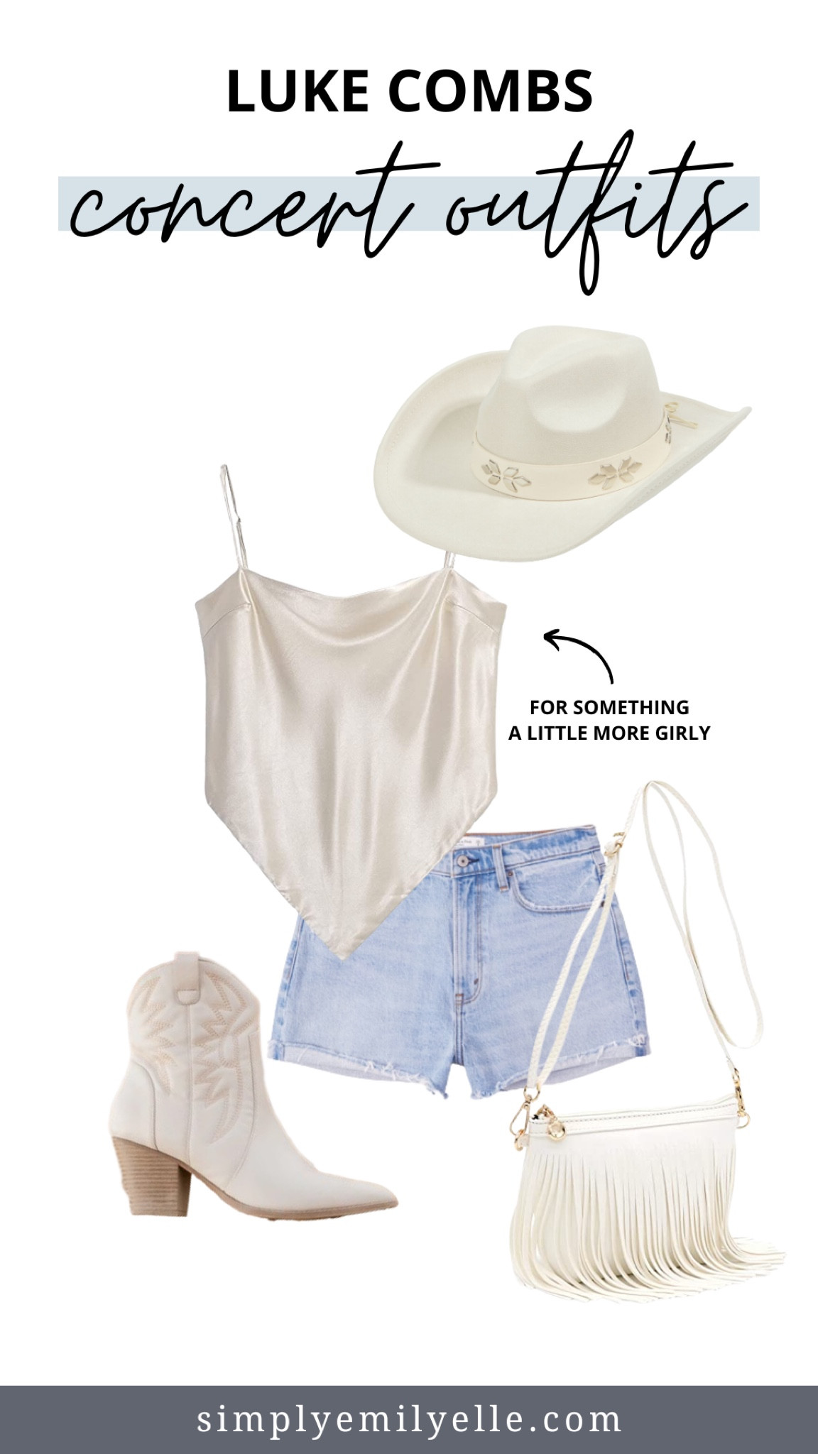 Concert outfit, concert outfit idea, country concert outfit, cream cowgirl boots 

#LTKFestival #LTKFind #LTKSeasonal