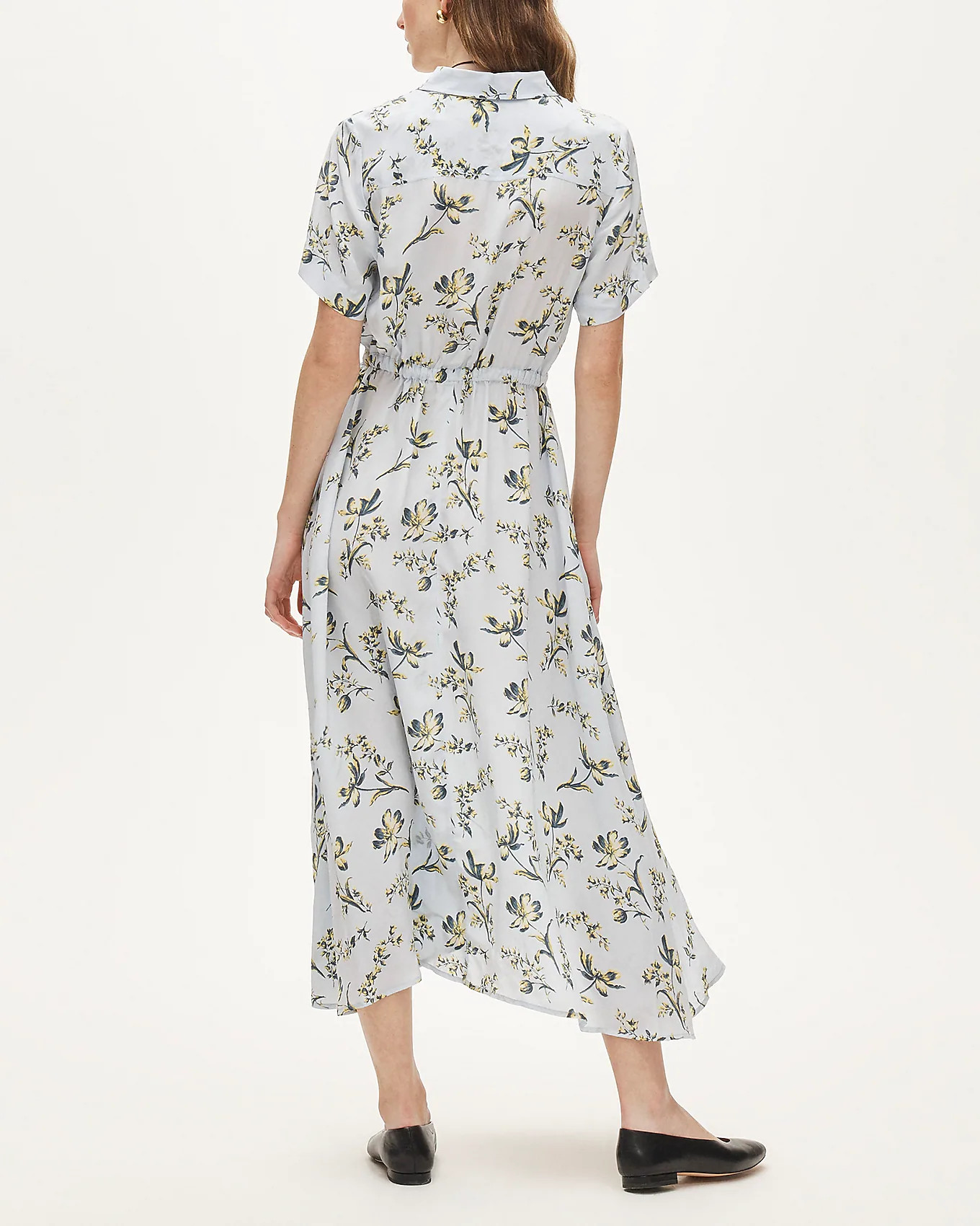 Elena shirt-dress in crepe de chine | J. Crew US