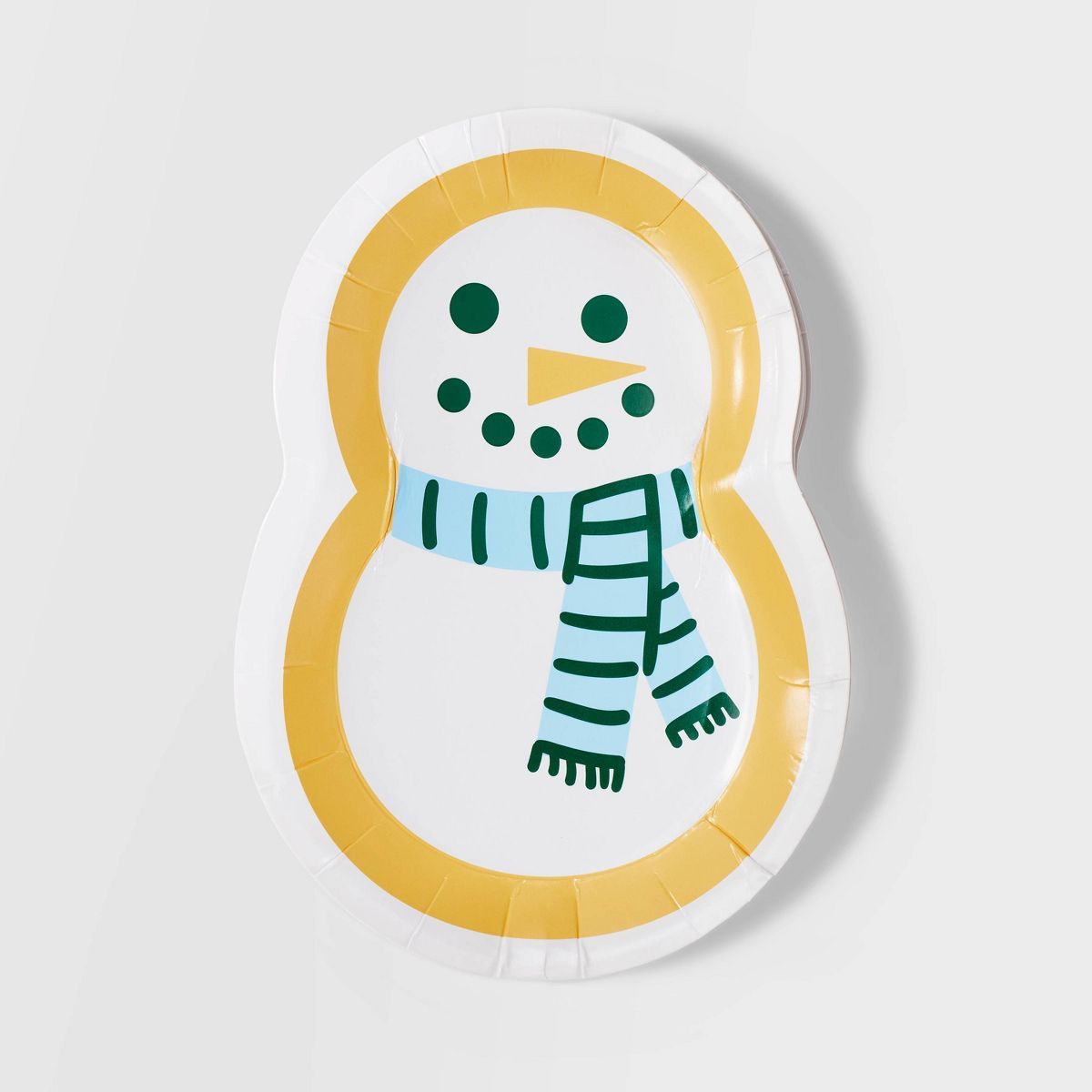 10ct Snowman Collection Snack Plate - Spritz™ | Target