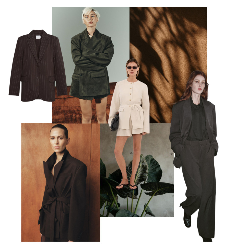 Blazers were another one as we head into layering for the office. I posted one from F&N yesterday which is a great affordable option. But also have a great edit for you. Collarless has made a comeback this season. Again, don't be afraid to steer away from black this season. 

 #LTKaustralia